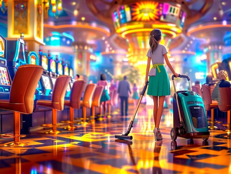 Studio live No Commission Baccarat di london slot dengan dealer profesional dan layar permainan yang jelas